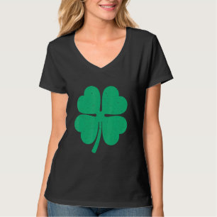 vierblättriges Kleeblatt Lucky Kleeblatt Irish St T-Shirt