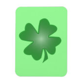 vierblättriges Kleeblatt Magnet (Vertikal)