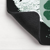 vierblättriges Kleeblatt Mousepad (Ecke)