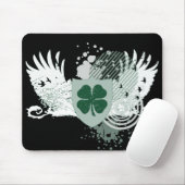 vierblättriges Kleeblatt Mousepad (Mit Mouse)