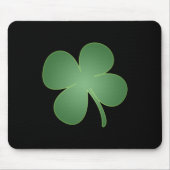 Vierblättriges Kleeblatt Mousepad (Vorne)
