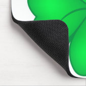 Vierblättriges Kleeblatt Mousepad (Ecke)