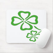 vierblättriges Kleeblatt Mousepad (Mit Mouse)