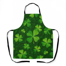 vierblättriges Kleeblatt Muster