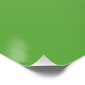 vierblättriges Kleeblatt Poster (Ecke)
