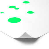 vierblättriges Kleeblatt Poster (Ecke)