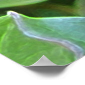 vierblättriges Kleeblatt Poster (Ecke)