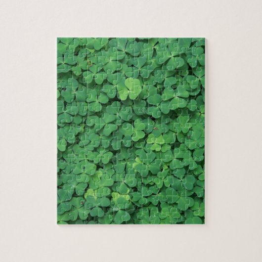 vierblättriges Kleeblatt Puzzle (Vertikal)