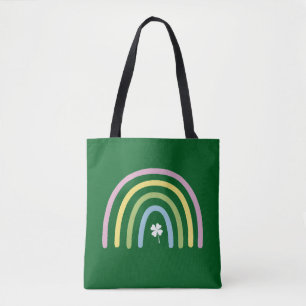 vierblättriges Kleeblatt Rainbow St Patrick's Day Tasche
