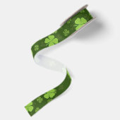 VIERBLÄTTRIGES KLEEBLATT SATINBAND (Rückseite)