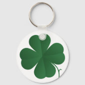 Vierblättriges Kleeblatt Schlüsselanhänger (Vorderseite)