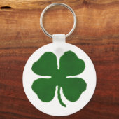 vierblättriges Kleeblatt Schlüsselanhänger (Vorderseite)