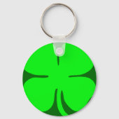 vierblättriges Kleeblatt Schlüsselanhänger (Vorderseite)