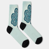vierblättriges Kleeblatt Socken (Rechts)