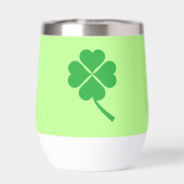 vierblättriges Kleeblatt - St. Patrick's Day (Rückseite)