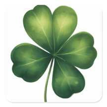 Vierblättriges Kleeblatt, St Patrick's Day Clover