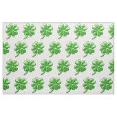 Vierblättriges Kleeblatt Stoff (Fat Quarter (45,7 x 55,9 cm))