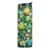 vierblättriges Kleeblatt Thermosbecher (Nach links gedreht)