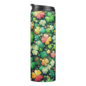 vierblättriges Kleeblatt Thermosbecher (Nach rechts gedreht)