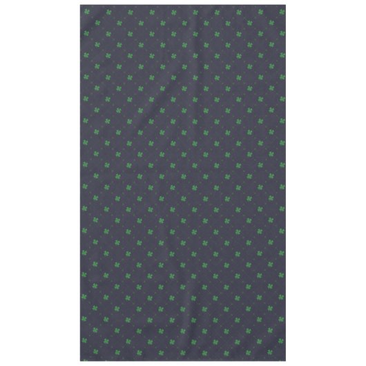 vierblättriges Kleeblatt Tischdecke (Vorderseite)