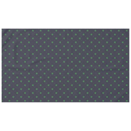 vierblättriges Kleeblatt Tischdecke (Vorderseite (Horizontal))
