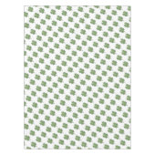 vierblättriges Kleeblatt Tischdecke (Vorderseite)