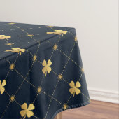 Vierblättriges Kleeblatt Tischdecke (Beispiel)