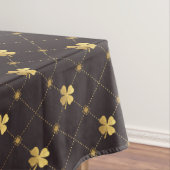 Vierblättriges Kleeblatt Tischdecke (Beispiel)