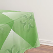 vierblättriges Kleeblatt Tischdecke (Beispiel)