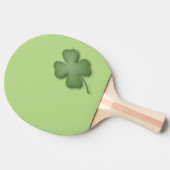 vierblättriges Kleeblatt Tischtennis Schläger (Seitenansicht)