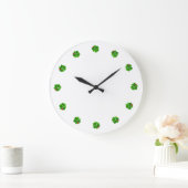 Vierblättriges Kleeblatt Uhr (Zuhause)
