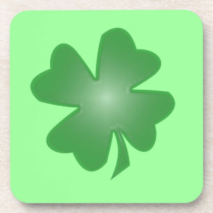 vierblättriges Kleeblatt Untersetzer