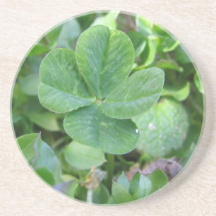 Vierblättriges Kleeblatt Untersetzer