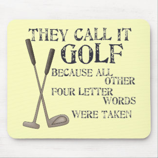 Vierbuchstabe Mousepad
