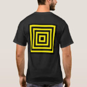 Viereck-Gelb T-Shirt (Rückseite)