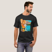 Vierecke Nationaldenkmal mit Nationalparks T-Shirt (Vorne ganz)