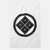 Viereckige, kreisförmig getilgte Augen Geschirrtuch (Vertikal)