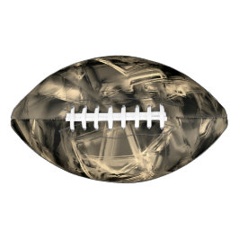 Viereckige Quadrate mit 'falschen Pinselstrichen' Football