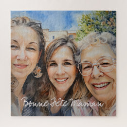 Viereckiges Erinnerungspuzzle Gute Party Mama Puzzle