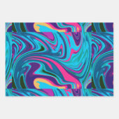 Viereckpapier Geschenkpapier Set (Vorderseite 3)