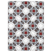 Vierer Band Kaleidoskop Art. 3 Klemmbrett (Rückseite)