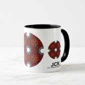 Vierer Band Kaleidoskop Art. 3 Tasse (VorderseiteRechts)