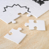 Vierer Band Kaleidoskop Art Puzzle (Seite)