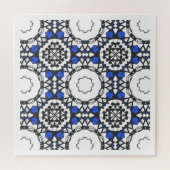 Vierer Band Kaleidoskop Art Puzzle (Horizontal)