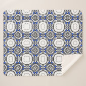 Vierer Band Kaleidoskop Art Sherpadecke (Vorderseite (Horizontal))