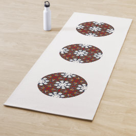 Vierer Band Kaleidoskop Art Zwölf Yogamatte