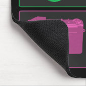 Vierer-Pop-Kunstkameras Mousepad (Ecke)