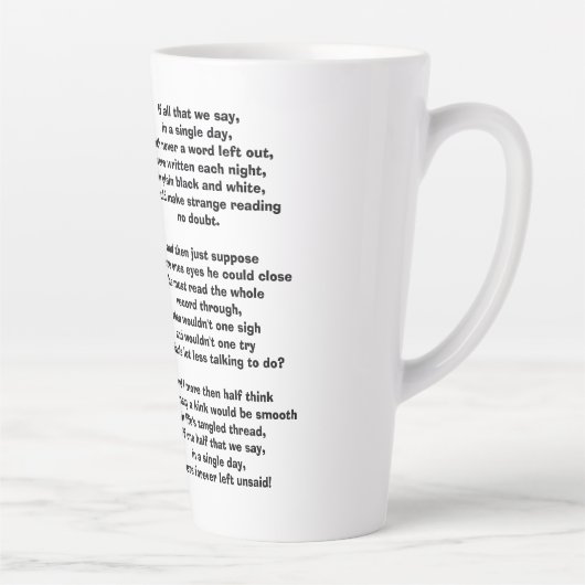 VIERER UNSAID   MILCHTASSE (Rechts)
