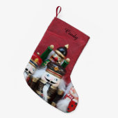 Vierergruppe Kleiner Weihnachtsstrumpf (Vorderansicht (hängend))