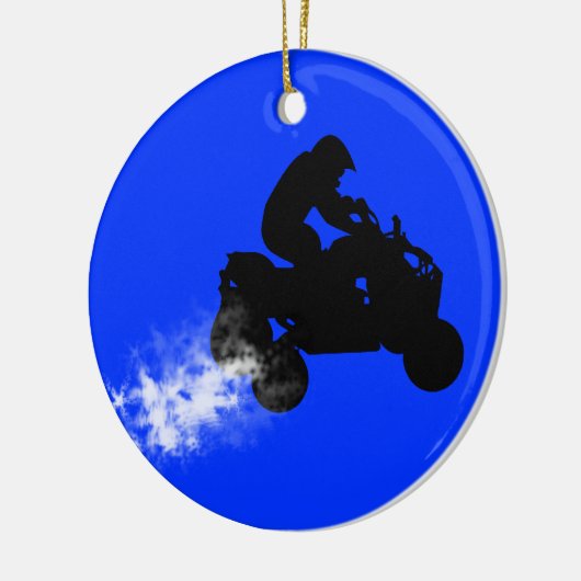 Viererkabel Keramik Ornament (Links)